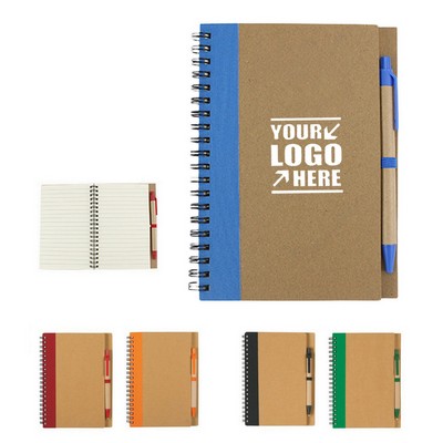 Spiral Notebook W/ Pen