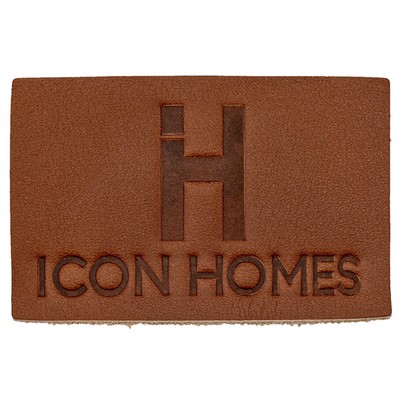 Genuine Leather Emblem
