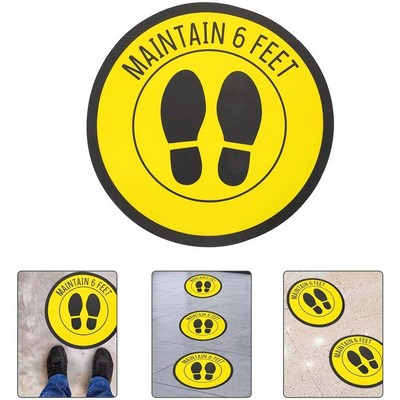 Social Distancing Floor Decals
