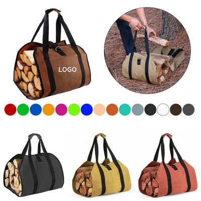 Folding Log Storage Bag Convenient Transport Firewood