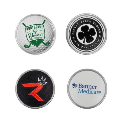 3D Texture Print Golf Ball Marker (1")