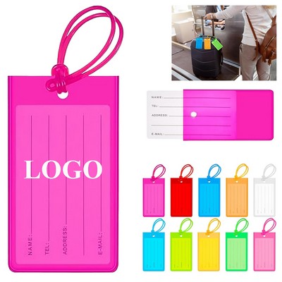 Flexible Identification Luggage Tag