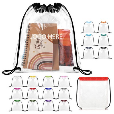 Clear Stadium Drawstring Sportpack