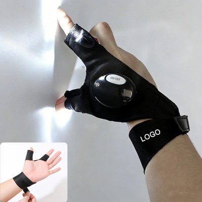 LED Flashlight Glove
