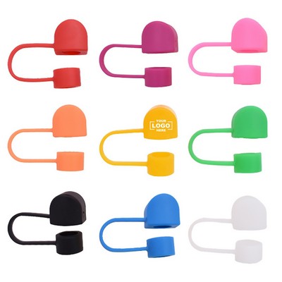 8mm Multi-Color Silicone Straw Cover