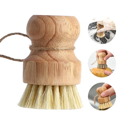 Eco-Friendly Bamboo Dish Scrubber