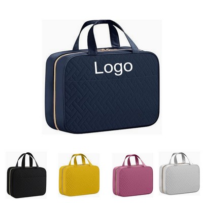 Travel Hanging Toiletry Bag With Zipper
