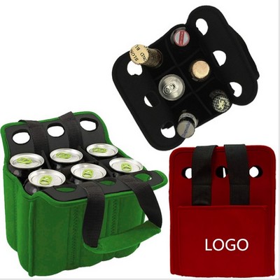 6-Pack Neoprene Wine Bottle Protectors