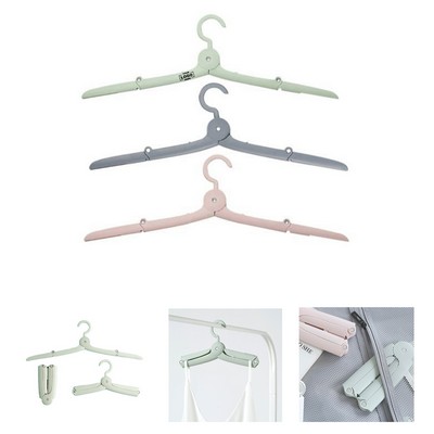 Portable Foldable Travel Clothes Hanger