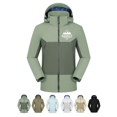 Winter Outdoor Jacket Fleece Windbreaker