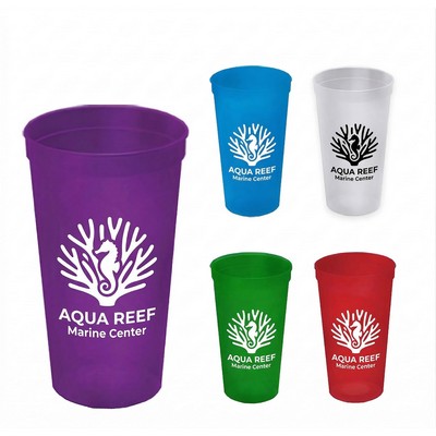 Reusable Smooth Sides Stadium Cup