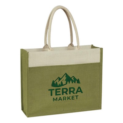 Reusable Eco Friendly Jute Tote