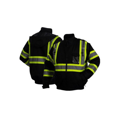 Pyramex RJ37 Waterproof Polyester Shell Jacket With Quilted Lining