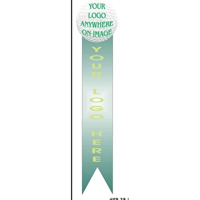 Golf Ball Bookmark w/ Black Back