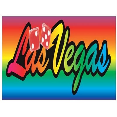 Las Vegas w/Dice Photo Hand Mirror (2"x3")
