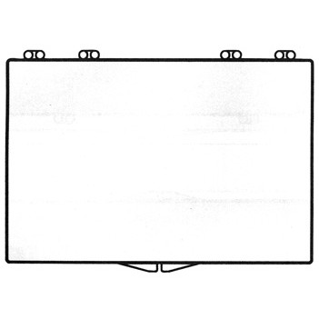 Rigid Clear Hinged Plastic Box (6"x4"x1 1/4")