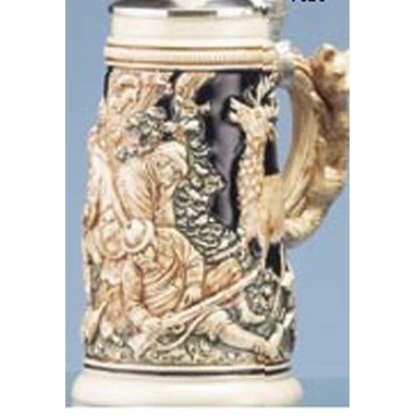 10" The Great Hunters Stein Mug