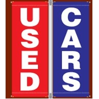 16 Oz. Vinyl Pole Banner Set - Used Cars (3'x8')