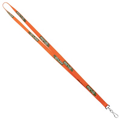 1/2" Recycled Screen Printed Lanyard (QuickShip) 18-24 Days