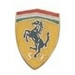 1" Die Struck Ferrous Metal Lapel Pin w/Enamel