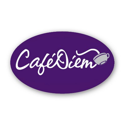 USA MADE Oval Laminated Plastic Lapel Pin (0.75"x1.25")