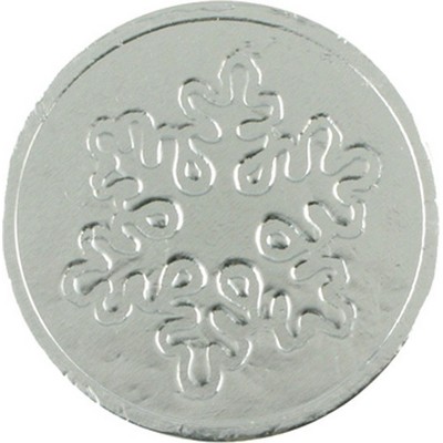 Chocolate Snowflake Coin