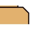 Fosler® Seals Medium Clipped Corner Rectangular Seals