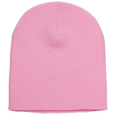 Yupoong® YP Classics™ 8 1/2" Short Beanie (Embroidered)