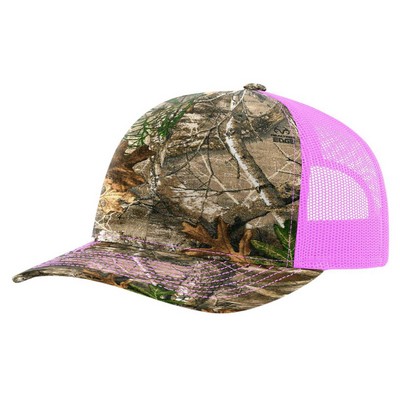 Richardson® Printed Trucker Snapback Cap (Blank)