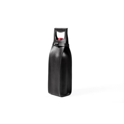 Handmade in Italy Leather Wine Carrier - Borlino