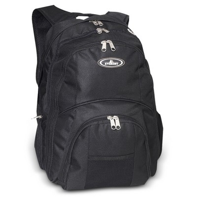Everest® Laptop Computer Backpack, 24.9L, Black