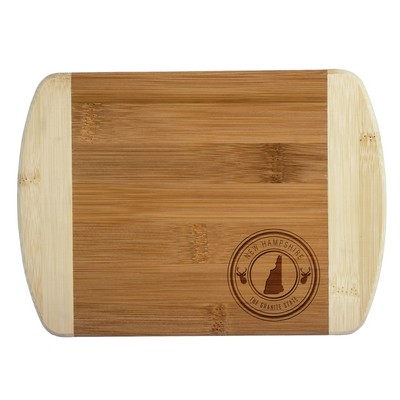 New Hampshire State Stamp 2-Tone Bar Board