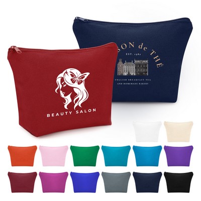 Large Canvas Travel Cosmetic Bag