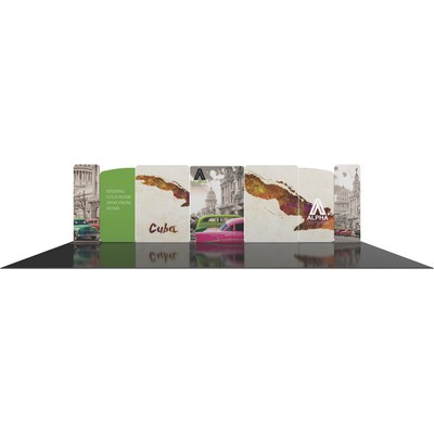 Modulate Series 2 30' Fabric Backwall Kit 02