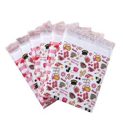 5.9 x 9.9" Pink Poly Bubble Mailer Self Seal Padded Envelopes for Shipping/ Packaging/ Mailing