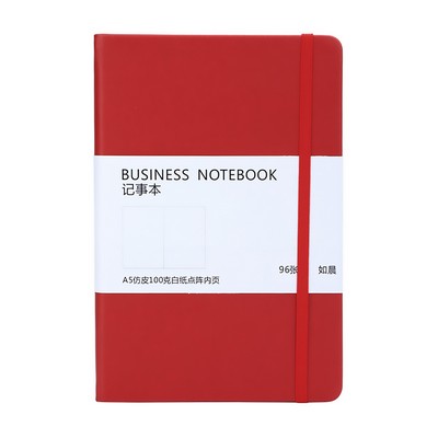 Hard Cover Advertising Logo Journal Notebook Medium 6" Work-Book Use for Office School Student