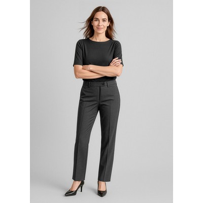 Womens Comfort Wool Stretch Relaxed Pant