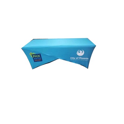 Heavy Duty Tablecloth STRETCH Cross 8' WRINKLE FREE 250g