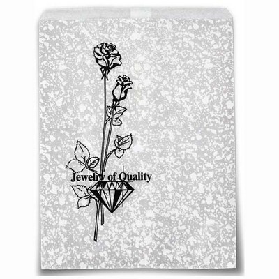 White Kraft Paper Merchandise Bag (6.25"x9.25")