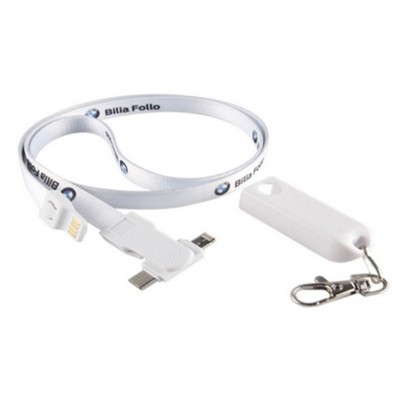 3" 1 Lanyard Charge Cable