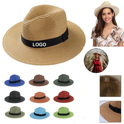 Unisex Straw Panama Hat