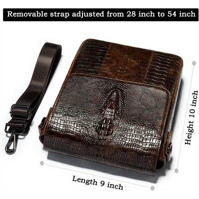Genuine Leather Messenger Bag