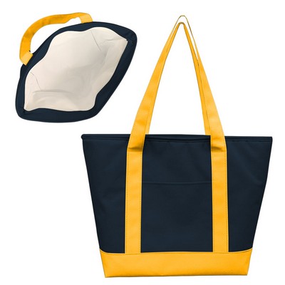 USA & Union Made 600D Poly Deluxe Cooler Tote