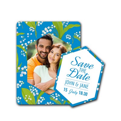 Picture Frame Magnet-5X6.5-15Mil-Full Color