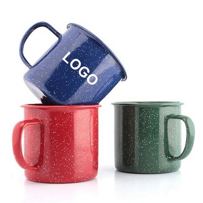16 Oz. Camping Speckled Enamel Mug