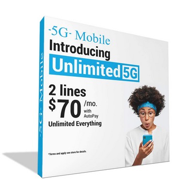 8' Custom Straight Fabric Pop-Up Display