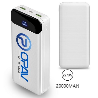Astoria USB C Quick Charge Power Bank 20000