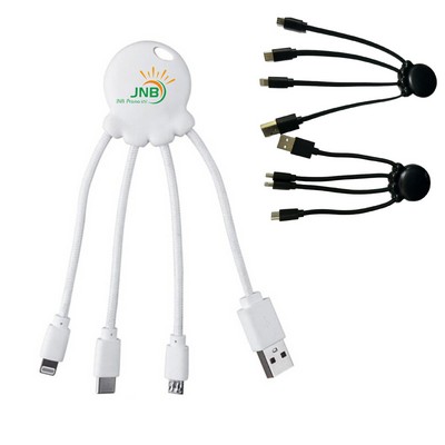 4-in-1 Versatile Octopus Charging Cable