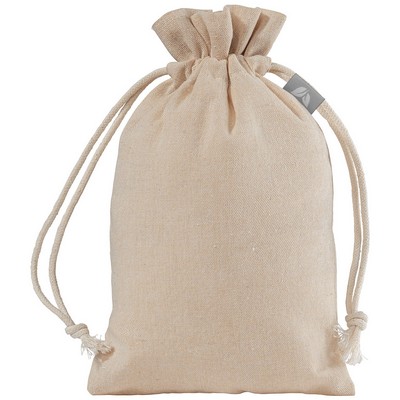 Small Gift Bag - 4 oz. Recycled Cotton Blend - Heat Transfer