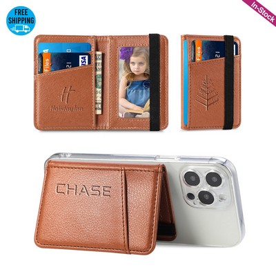 Premium PU Leather Phone Wallet Credit Card Holder Case